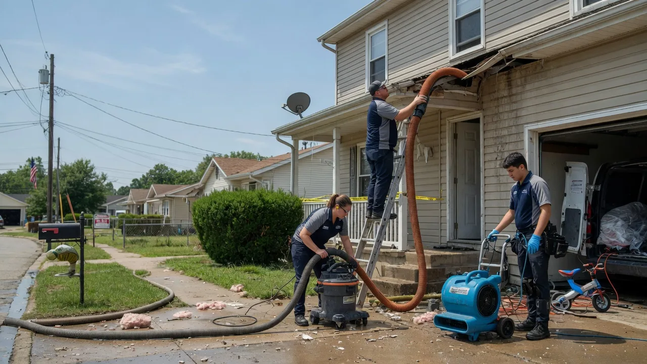 Water Damage Restoration in Bridgeport, WV near me